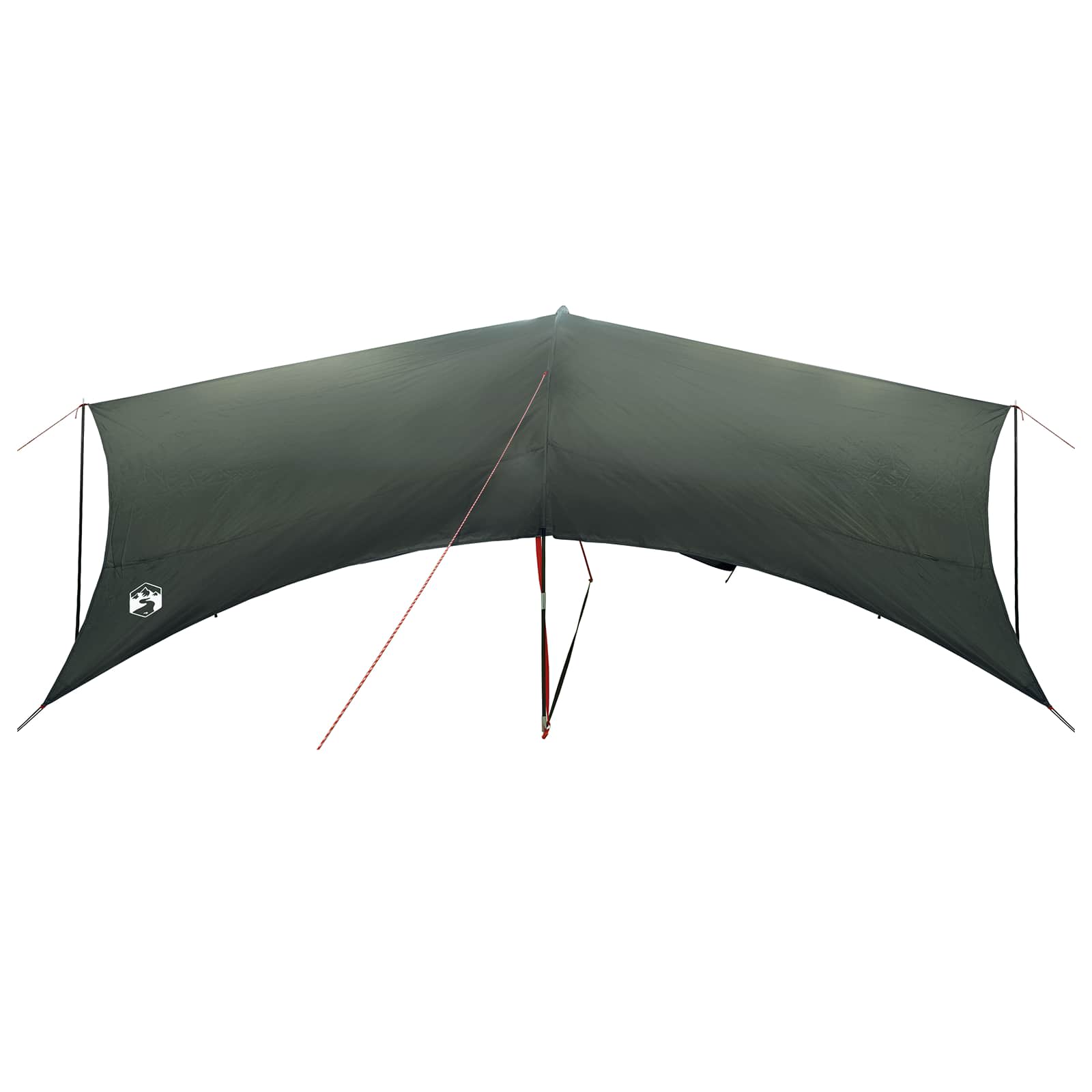 Camping Tarp Waterbestendig Legergroen 695 x 580 x 200 cm