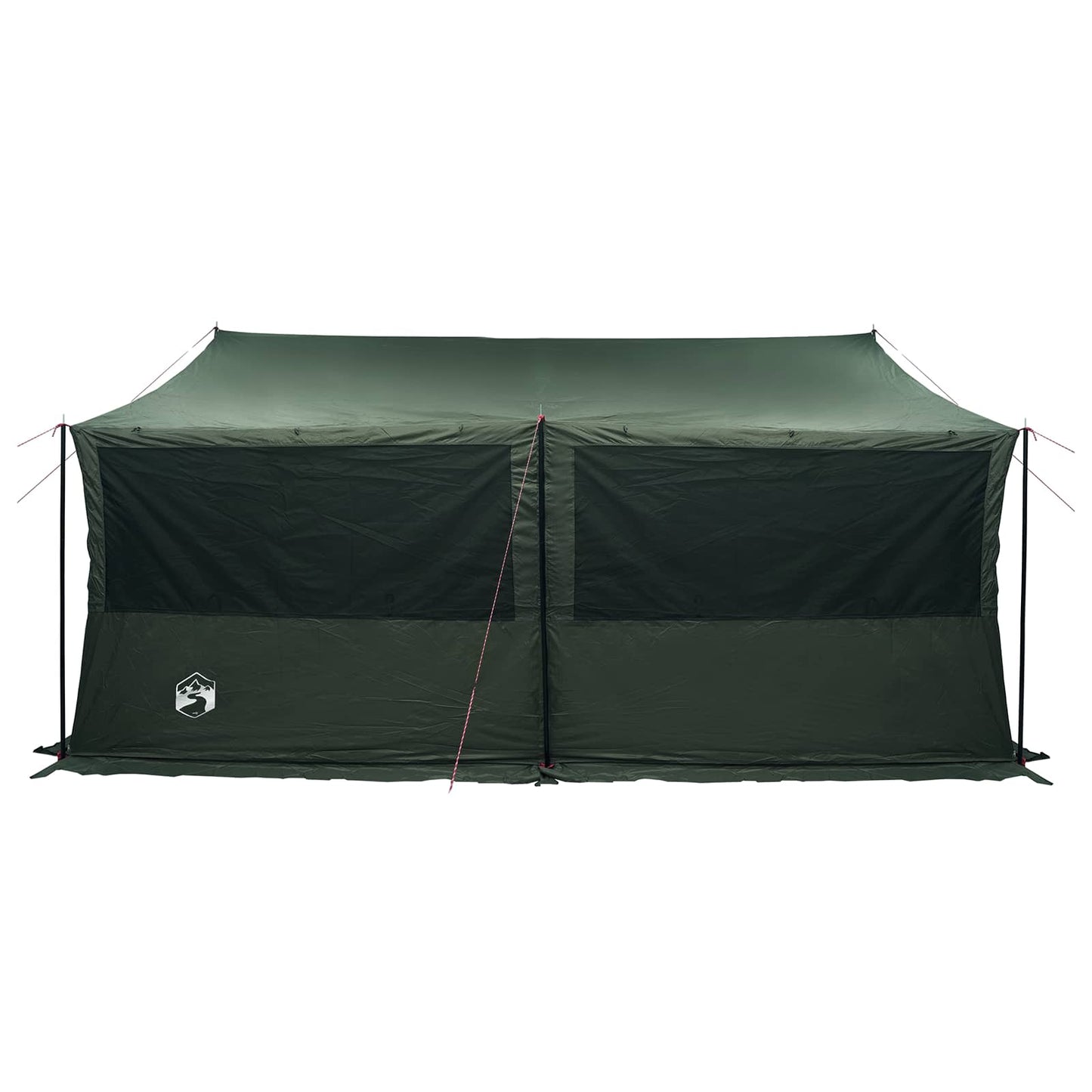 Gezinstent Leger groen 450 x 400 x 265 cm Polyester en staal