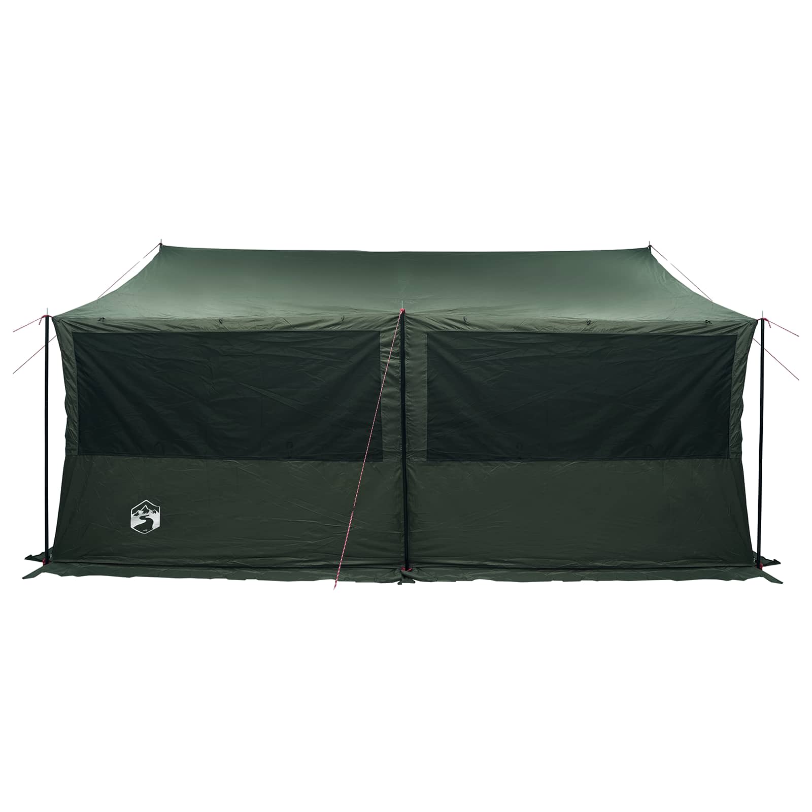 Gezinstent Leger groen 450 x 400 x 265 cm Polyester en staal