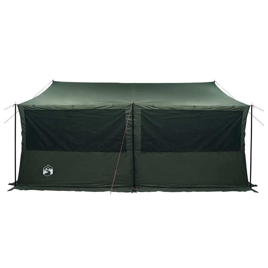 Gezinstent Leger groen 450 x 400 x 265 cm Polyester en staal