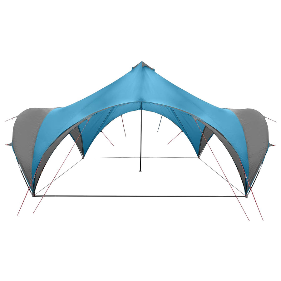 Partytent met dak Blauw 500 x 500 x 350 cm Polyester en staal