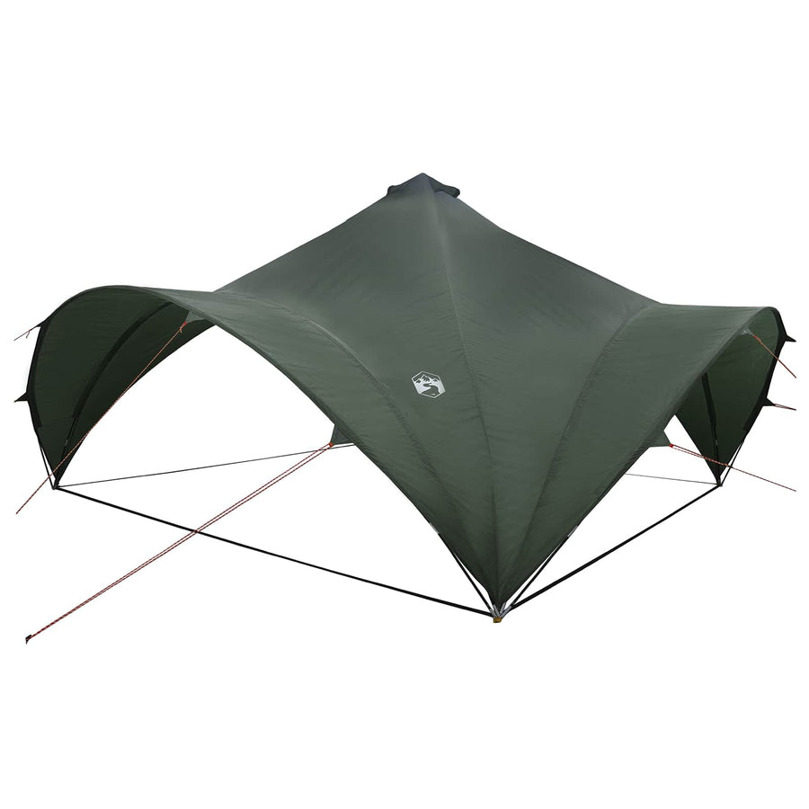 Partytent Leger groen 500 x 500 x 350 cm Polyester en staal