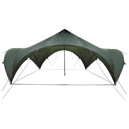 Partytent Leger groen 600 x 600 x 400 cm Polyester en staal