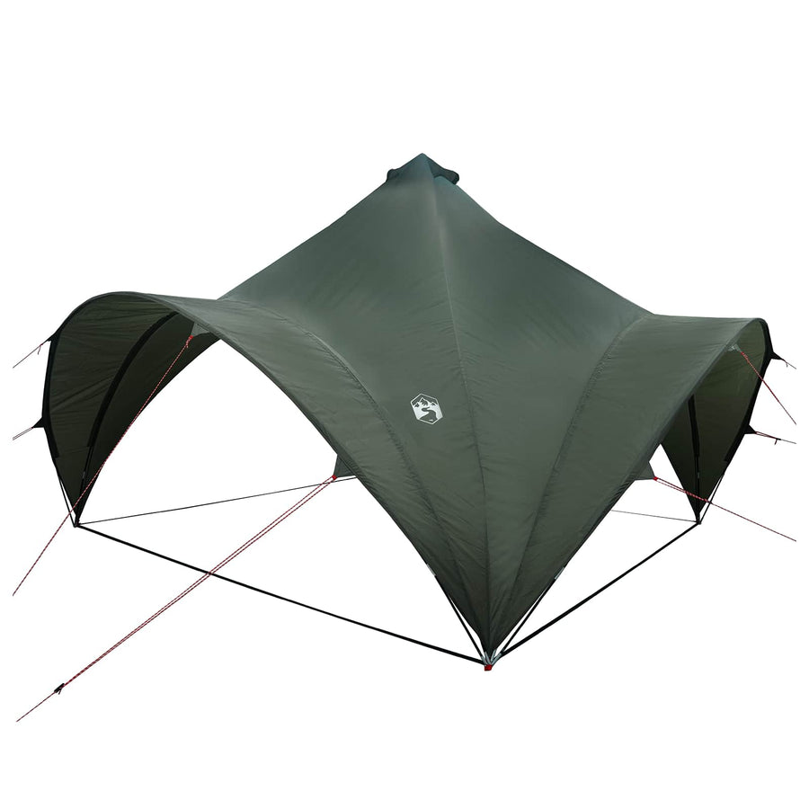 Partytent Leger groen 400 x 400 x 320 cm Polyester en staal