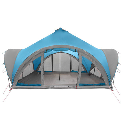 Tipi Tent met dak Blauw 18-Persoon Polyester en staal