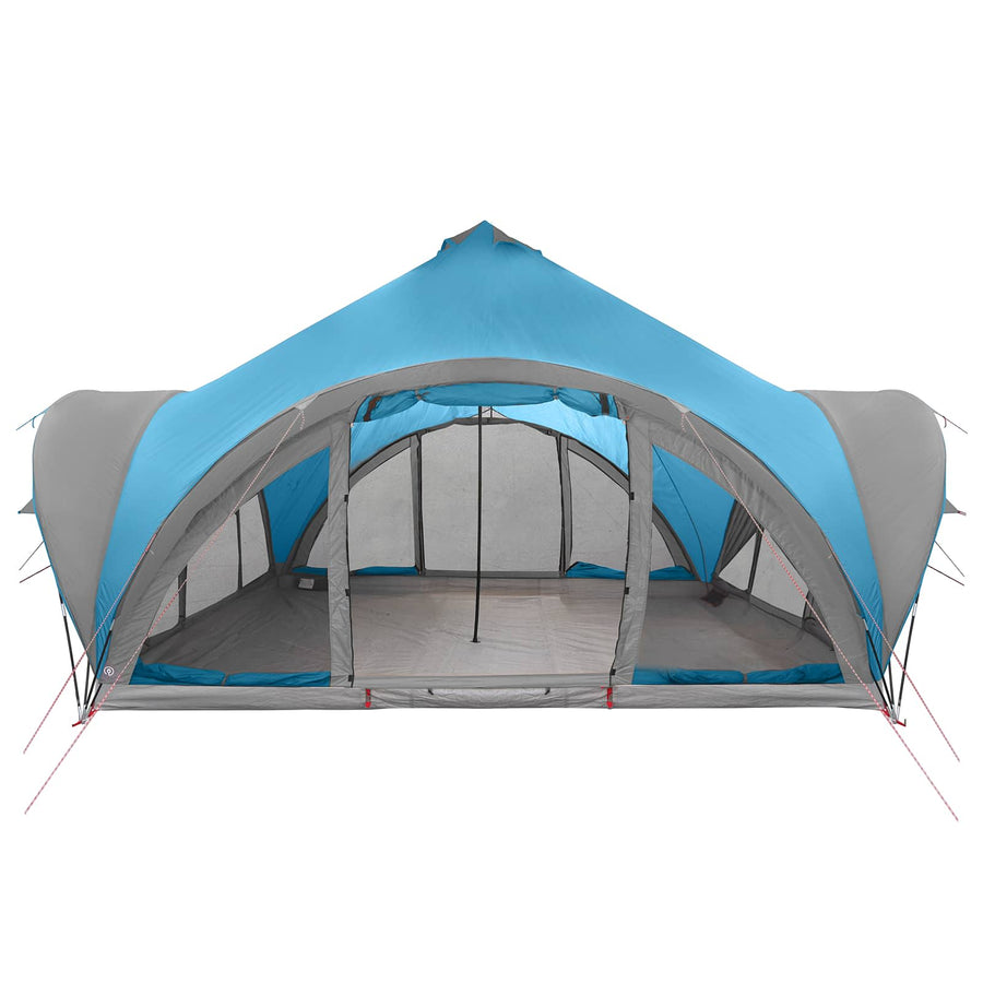 Tipi Tent met dak Blauw 18-Persoon Polyester en staal