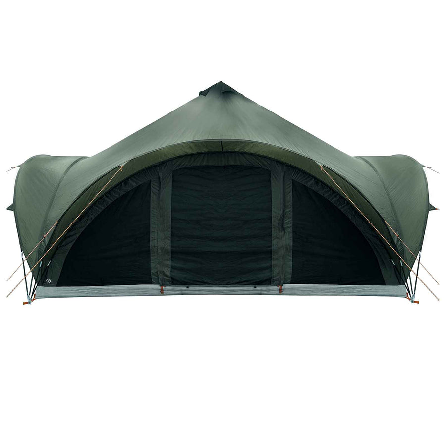 Tipi Tent met dak Leger groen 18-Persoon Polyester en staal