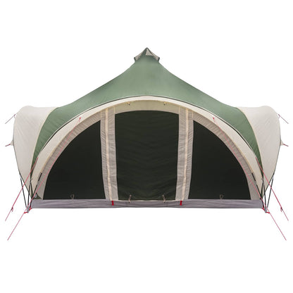 Tipi Tent met dak Groen 6-persoons Polyester en staal