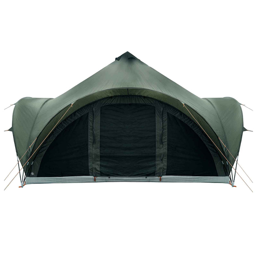 Tipi Tent met dak Leger groen 6-persoons Polyester en staal
