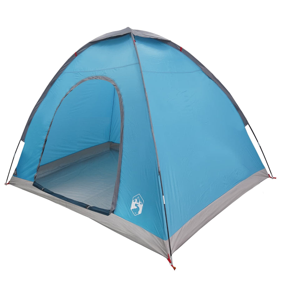 Kamperen tent met dak met luchtopening Blauw 190 x 140 x 105 cm