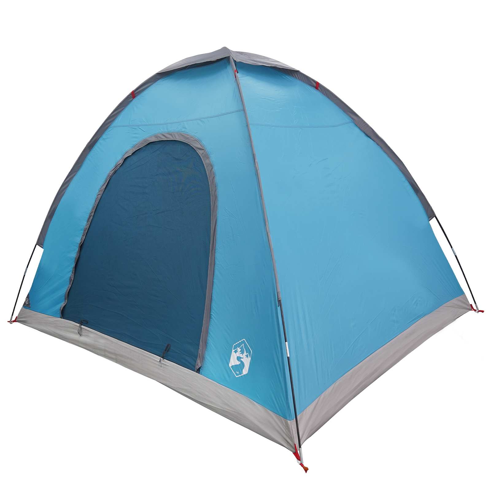Kamperen tent met dak met luchtopening Blauw 190 x 140 x 105 cm