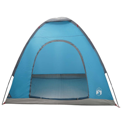 Kamperen tent met dak met luchtopening Blauw 190 x 140 x 105 cm
