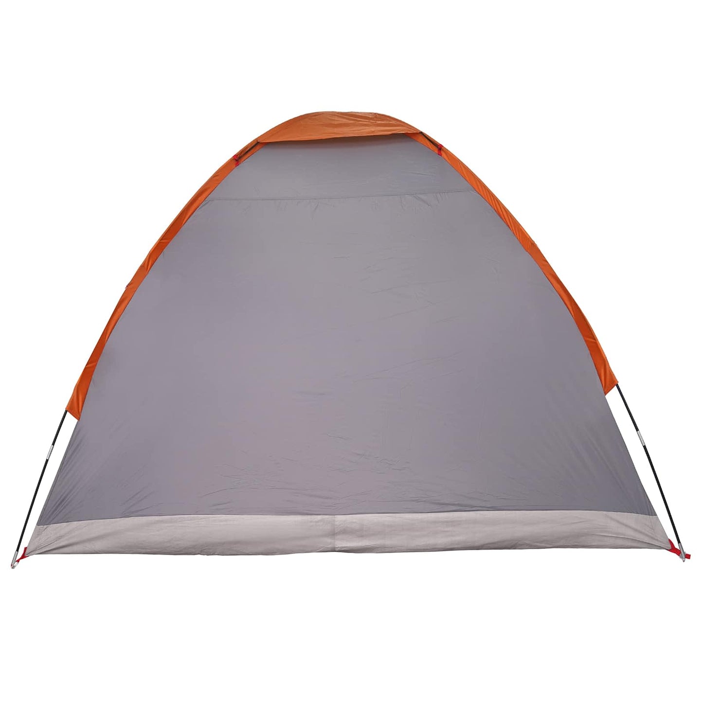 Kamperen tent met dak Grijs en Oranje 190 x 140 x 105 cm