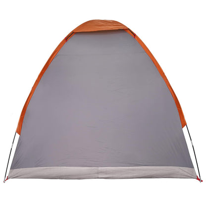 Kamperen tent met dak Grijs en Oranje 190 x 140 x 105 cm