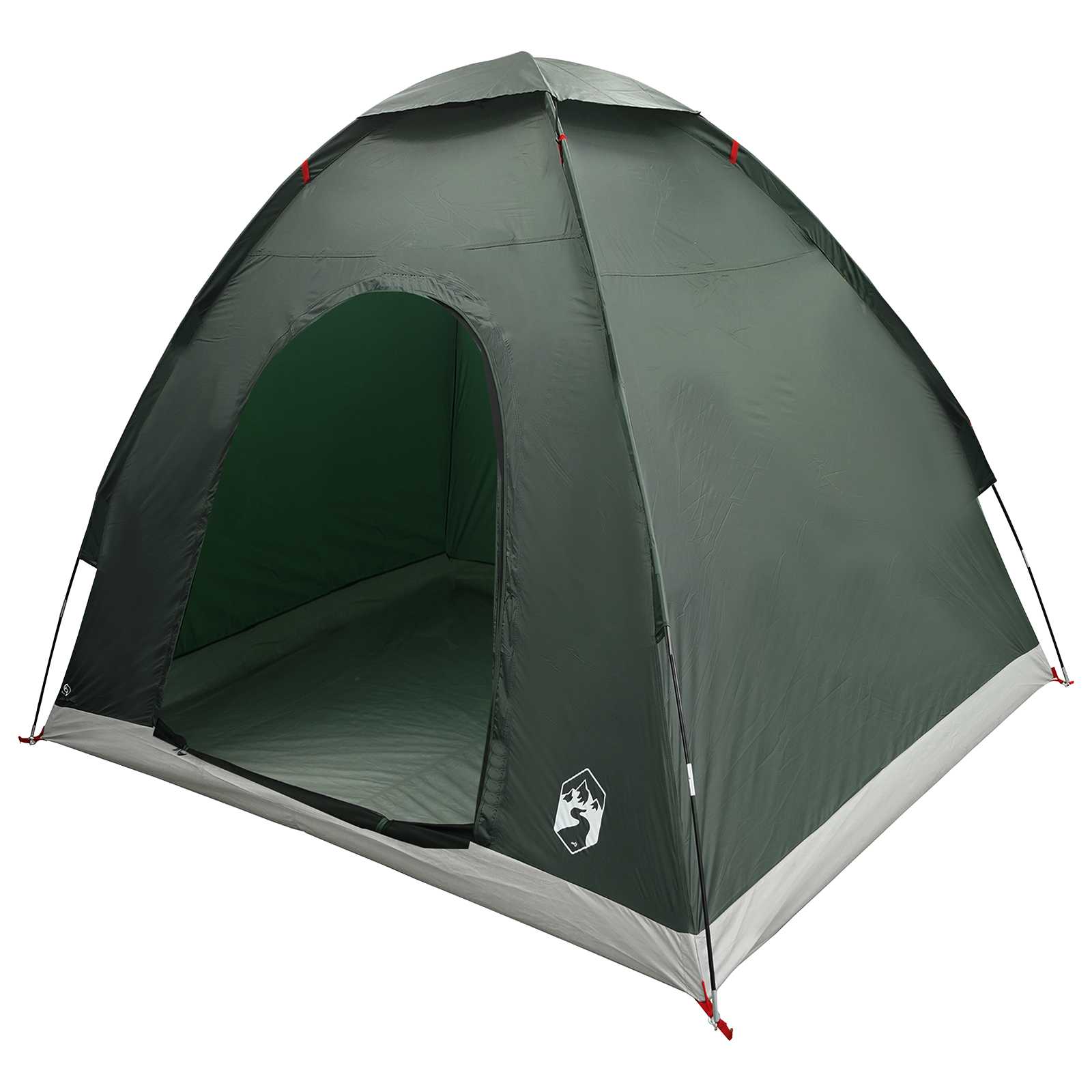Kamperen tent met dak Legergroen 190 x 140 x 105 cm