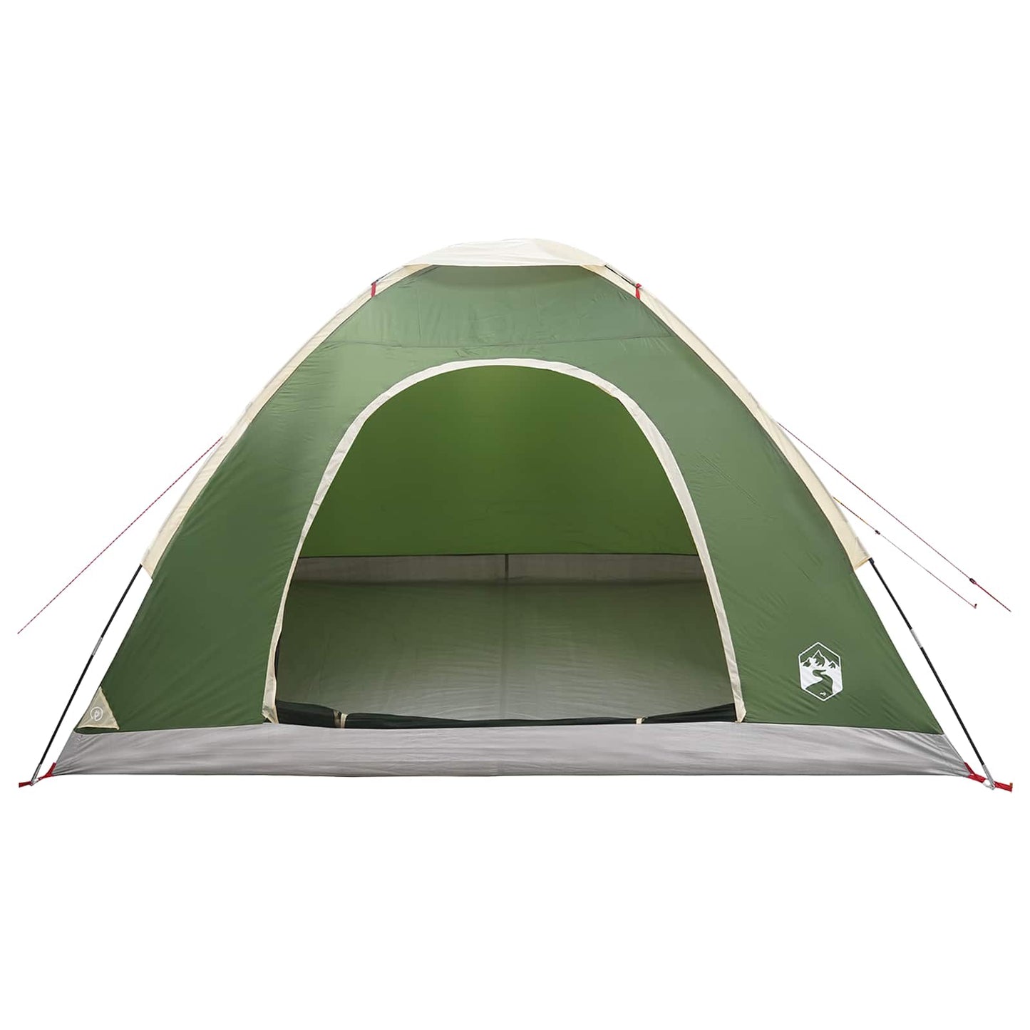 Kamperen tent met dak met luchtopening Groen 275 x 215 x 125 cm