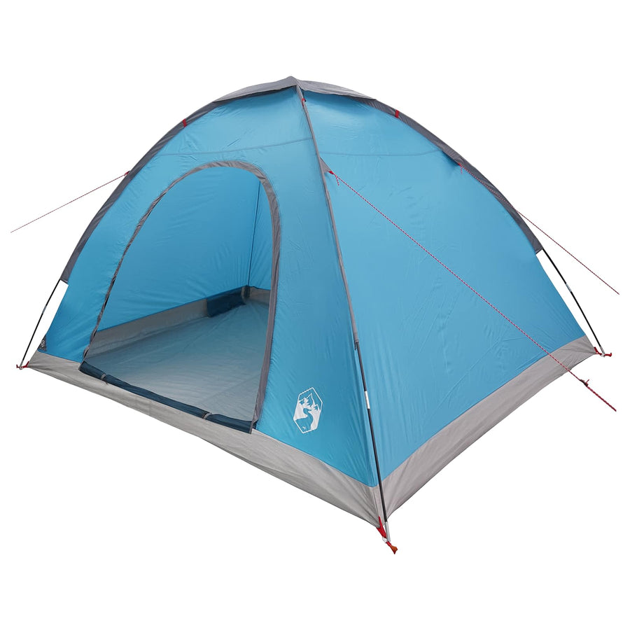 Kamperen tent met dak met luchtopening Blauw 275 x 215 x 125 cm