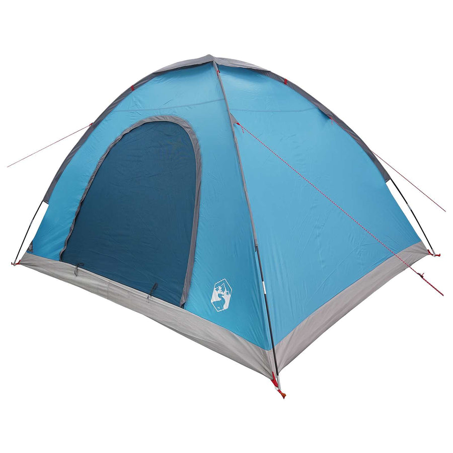 Kamperen tent met dak met luchtopening Blauw 275 x 215 x 125 cm