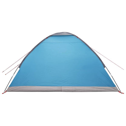 Kamperen tent met dak met luchtopening Blauw 275 x 215 x 125 cm
