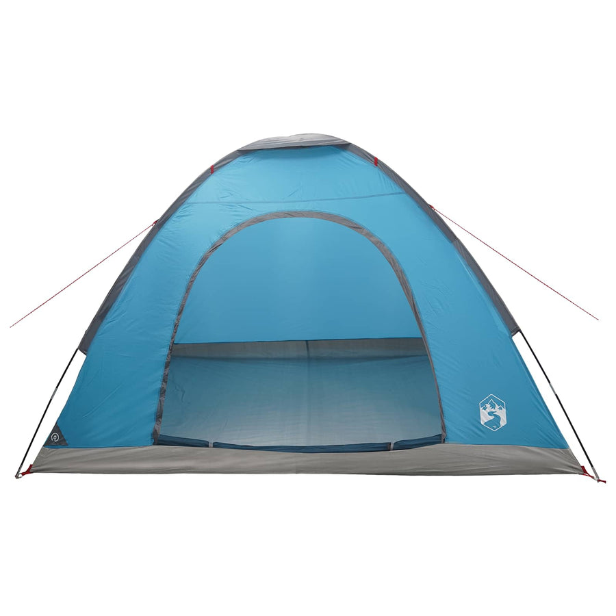 Kamperen tent met dak met luchtopening Blauw 275 x 215 x 125 cm