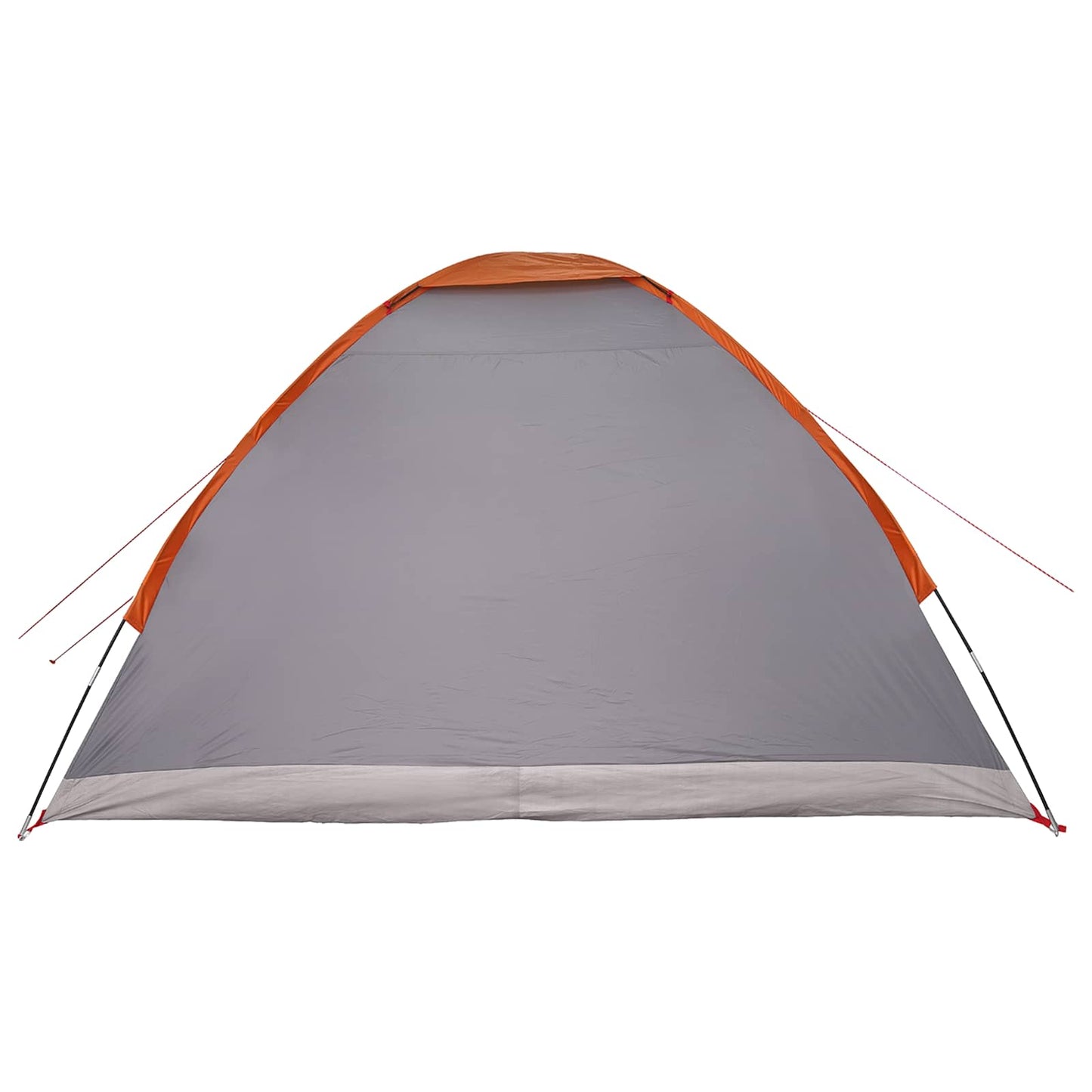 Kamperen tent met dak Grijs en Oranje 275 x 215 x 125 cm