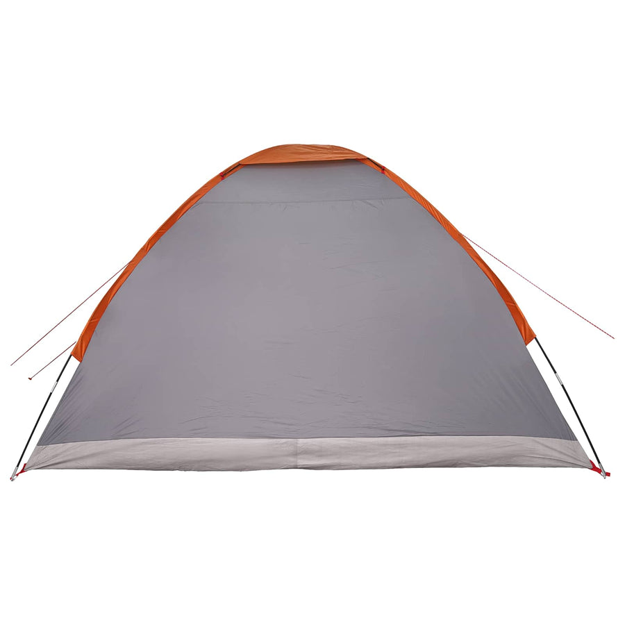 Kamperen tent met dak Grijs en Oranje 275 x 215 x 125 cm