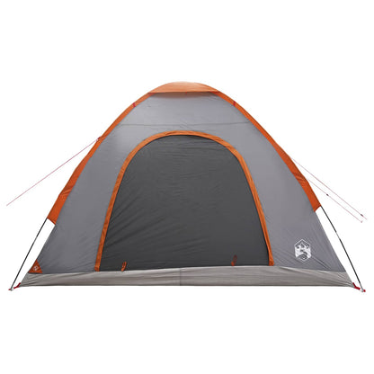 Kamperen tent met dak Grijs en Oranje 275 x 215 x 125 cm