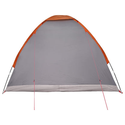 Kamperen tent met dak Grijs en Oranje 275 x 215 x 125 cm