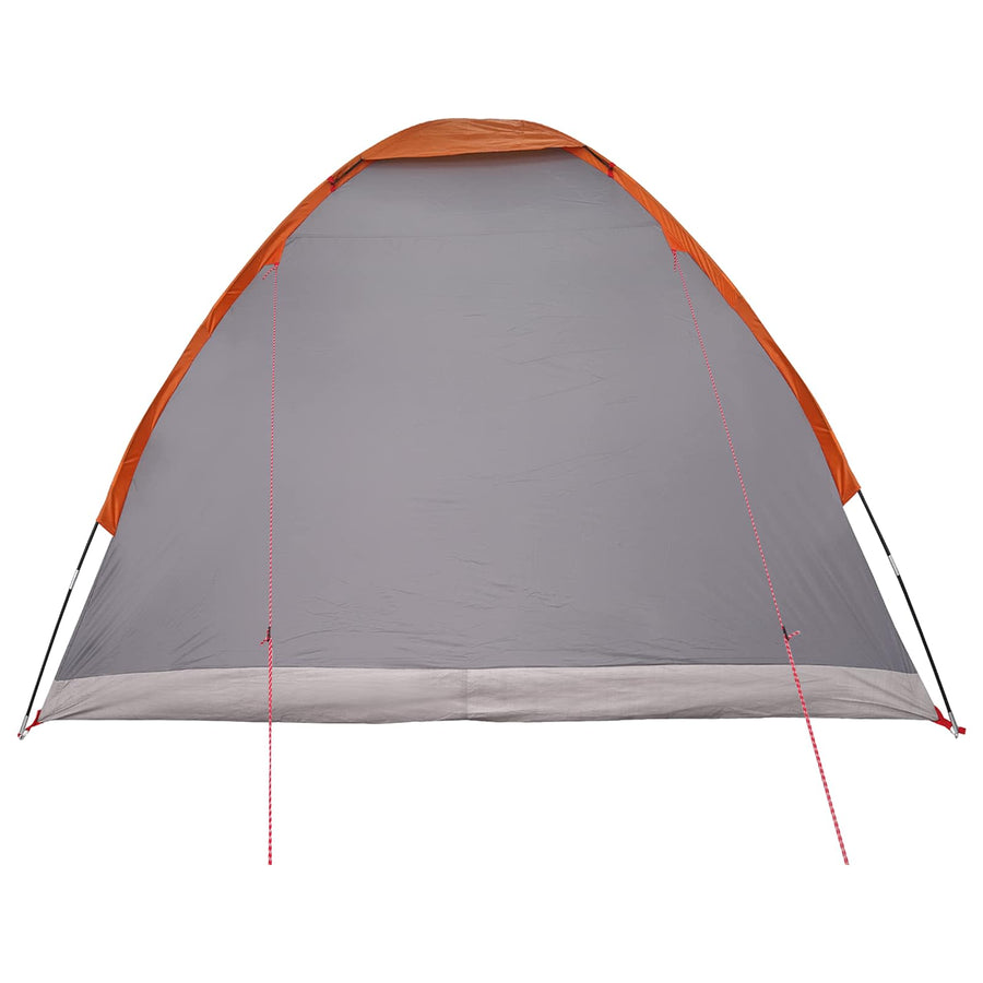 Kamperen tent met dak Grijs en Oranje 275 x 215 x 125 cm