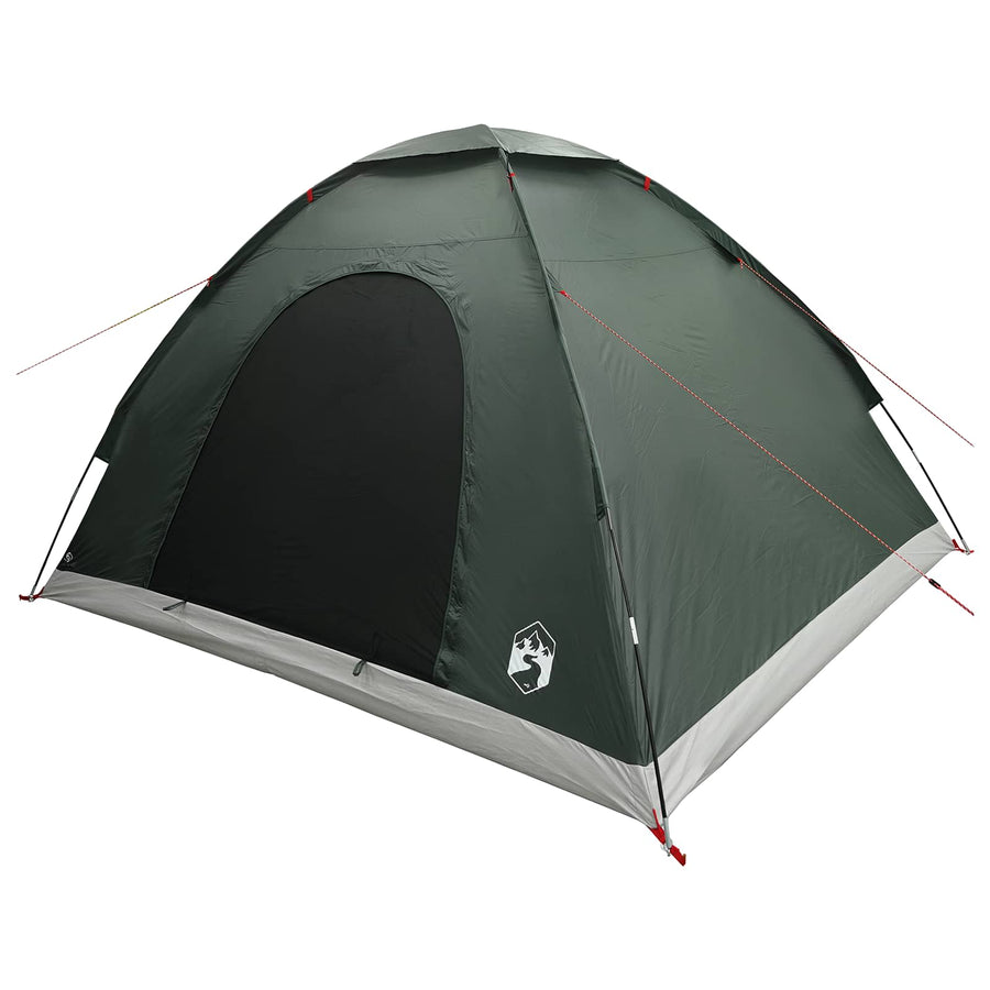 Kamperen tent met dak Legergroen 275 x 215 x 125 cm