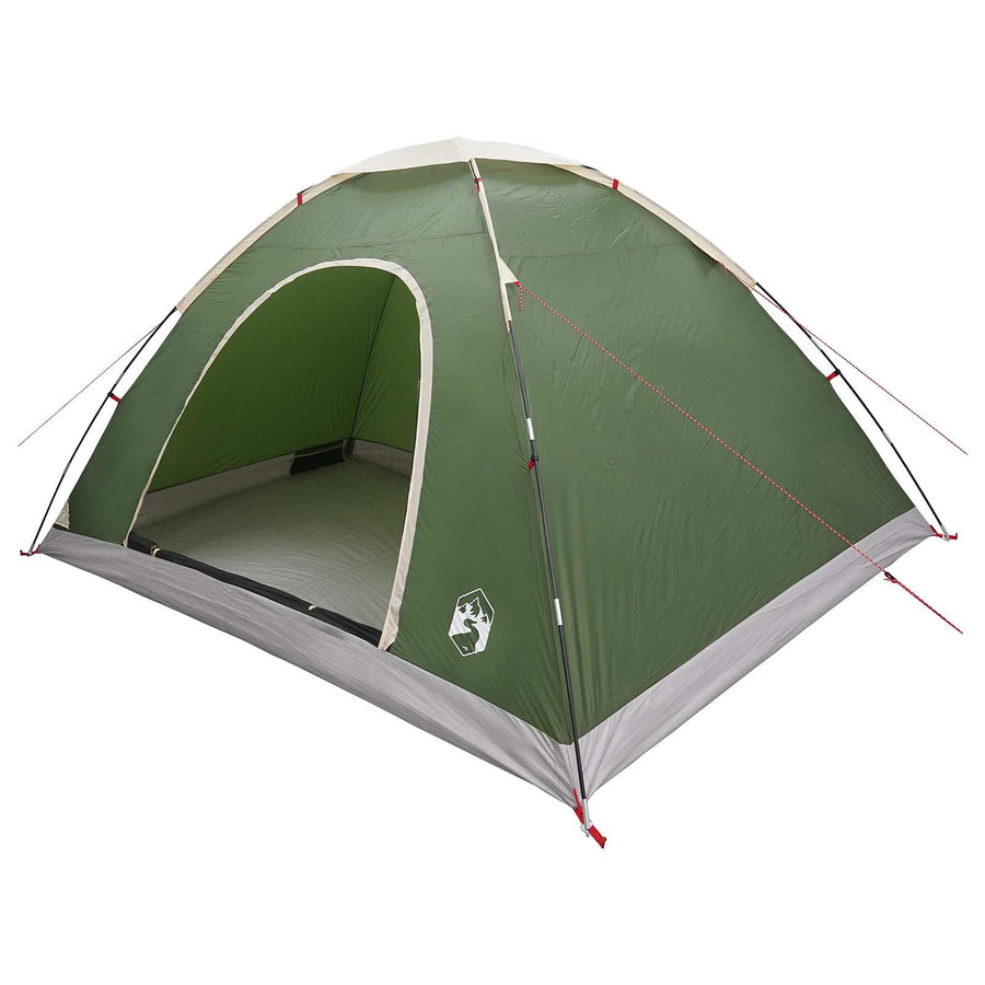 Kamperen tent met dak met luchtopening Groen 335 x 275 x 180 cm