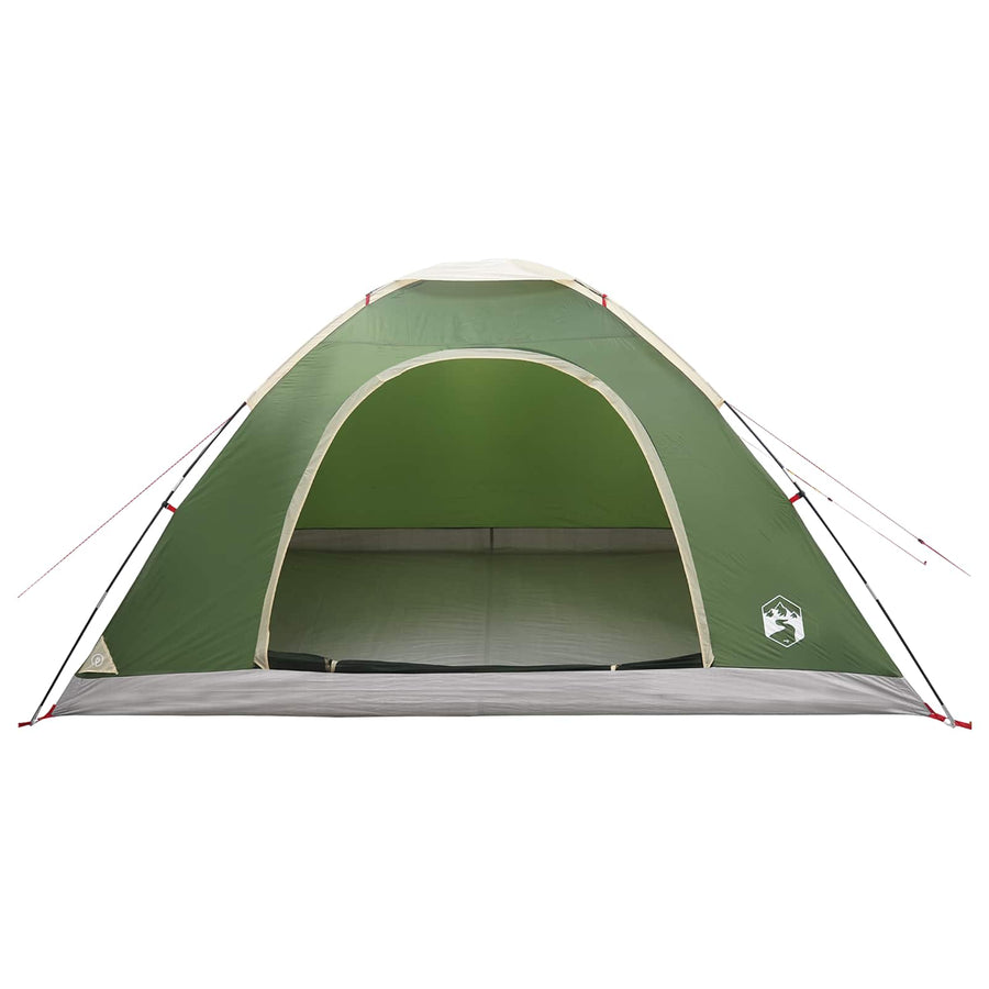 Kamperen tent met dak met luchtopening Groen 335 x 275 x 180 cm