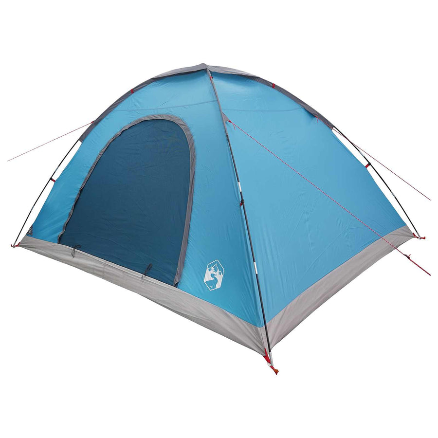Kamperen tent met dak met luchtopening Blauw 335 x 275 x 180 cm
