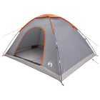 Tent 335x275x180 cm grijs oranje