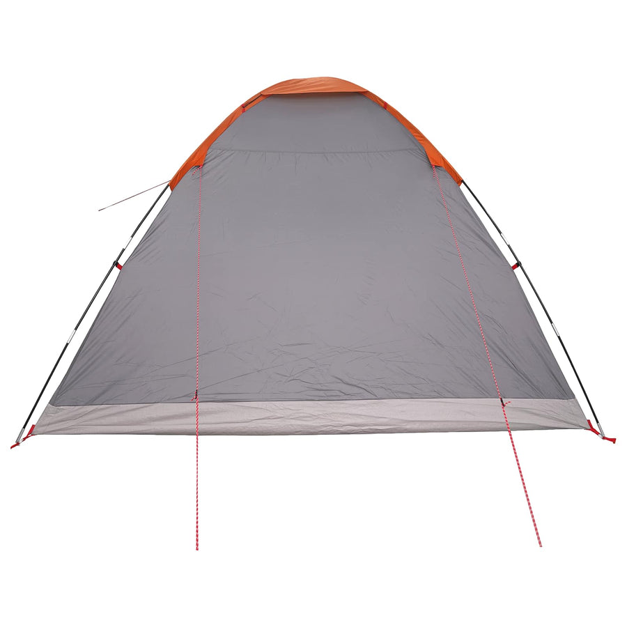 Kamperen tent met dak Grijs en Oranje 335 x 275 x 180 cm
