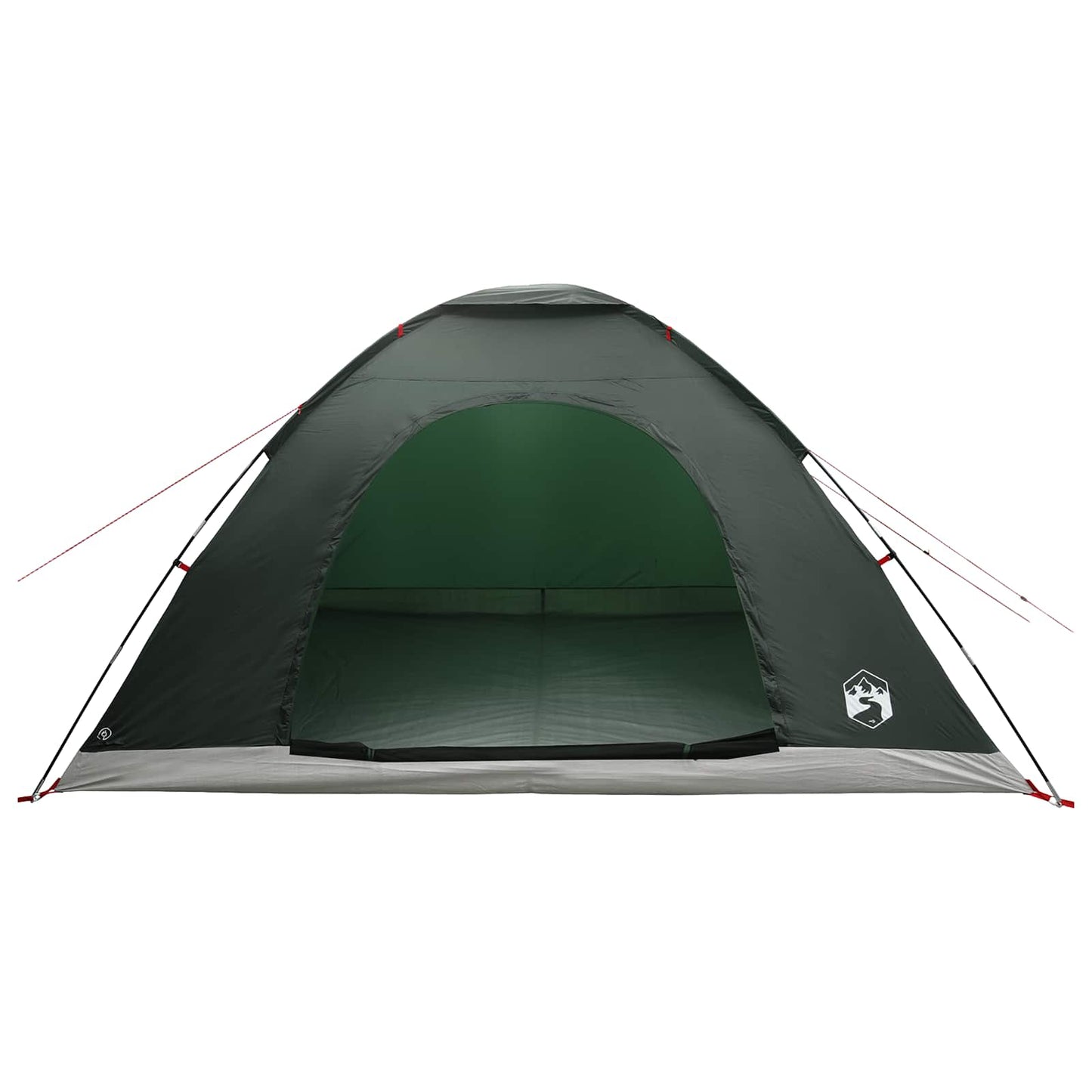 Kamperen tent met dak Legergroen 335 x 275 x 180 cm