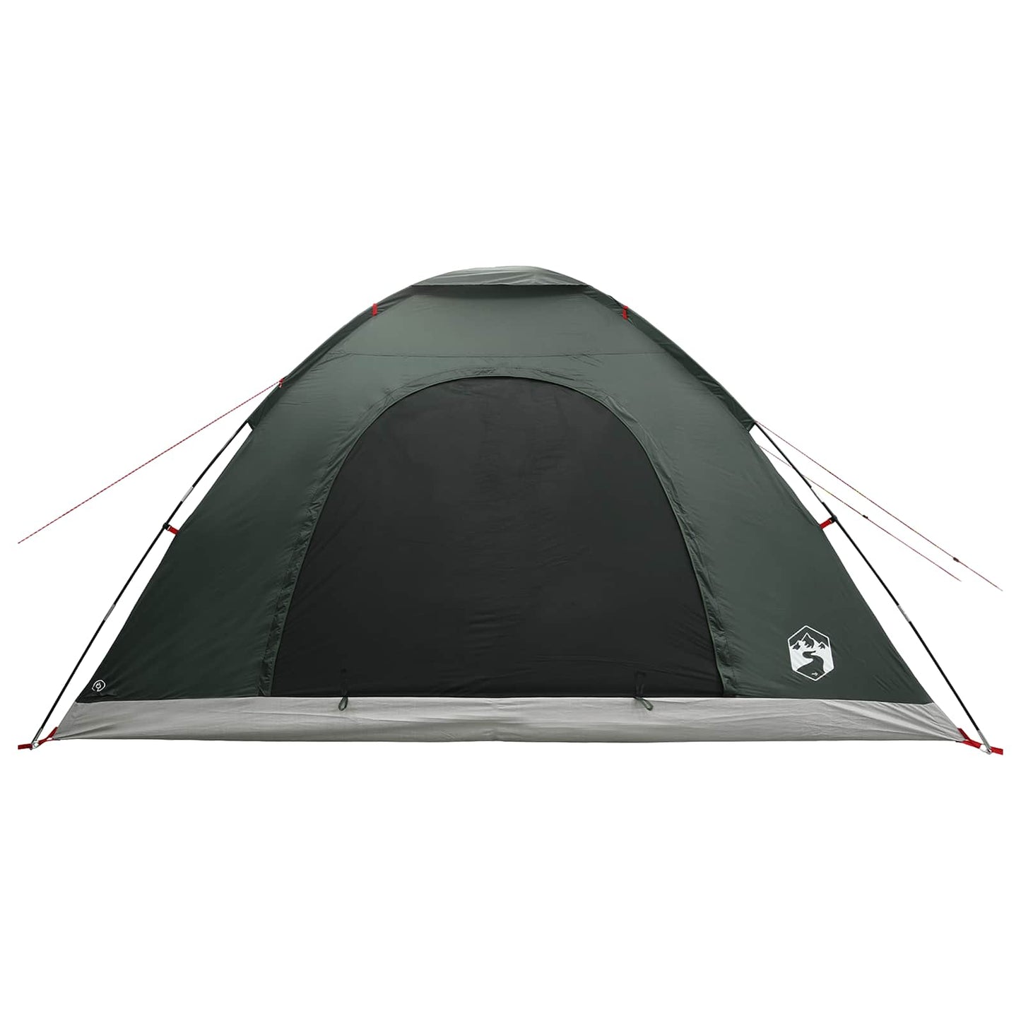 Kamperen tent met dak Legergroen 335 x 275 x 180 cm