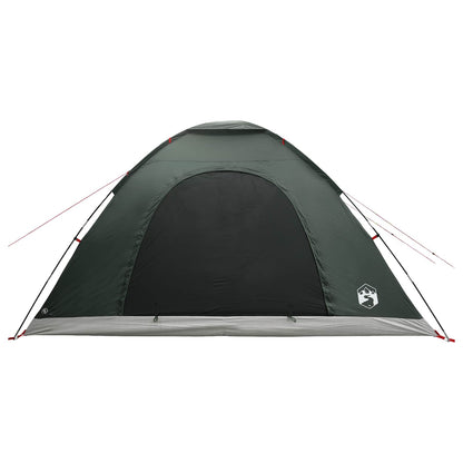 Kamperen tent met dak Legergroen 335 x 275 x 180 cm