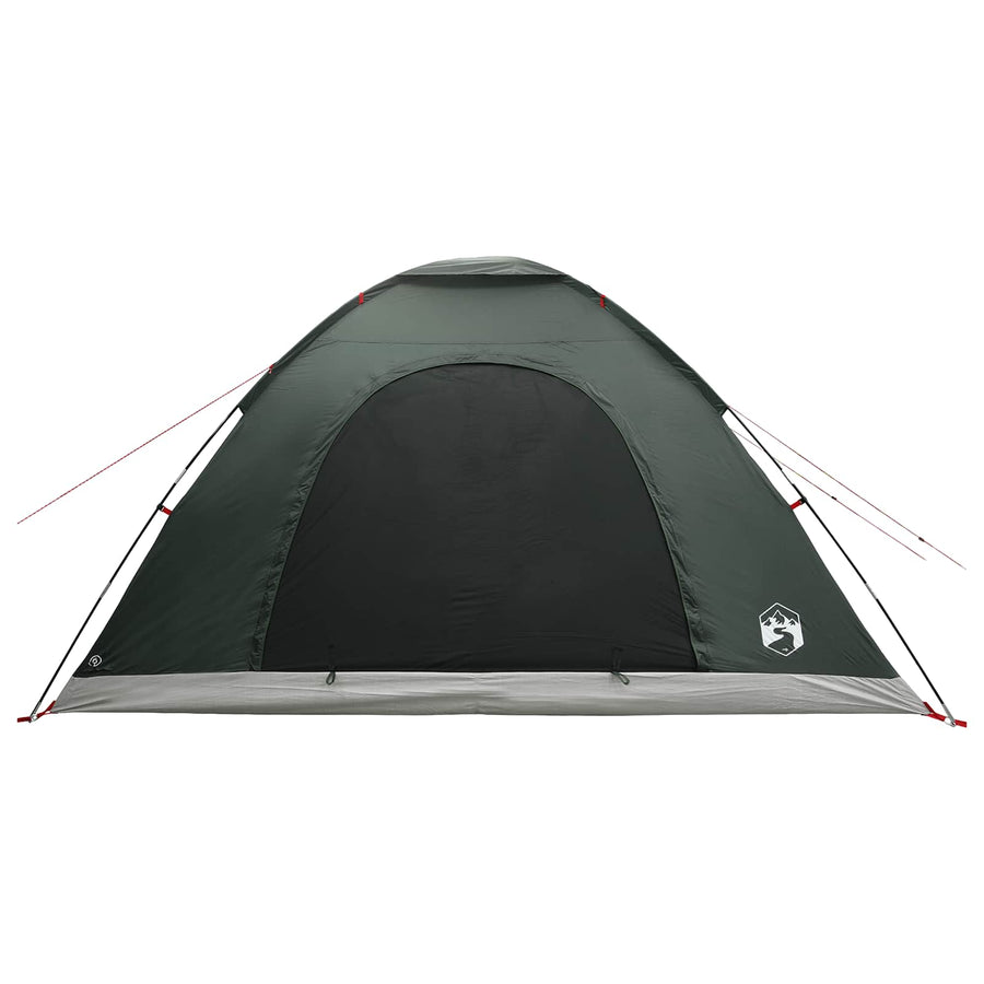 Kamperen tent met dak Legergroen 335 x 275 x 180 cm
