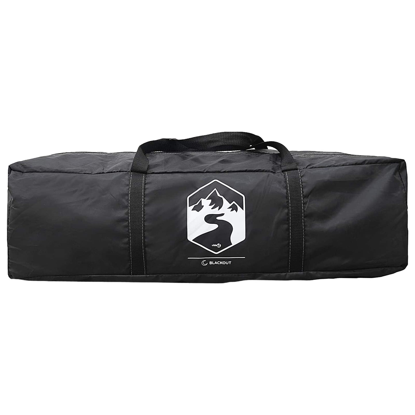 Kamperen tent met dak Wit Blackout 335 x 275 x 180 cm