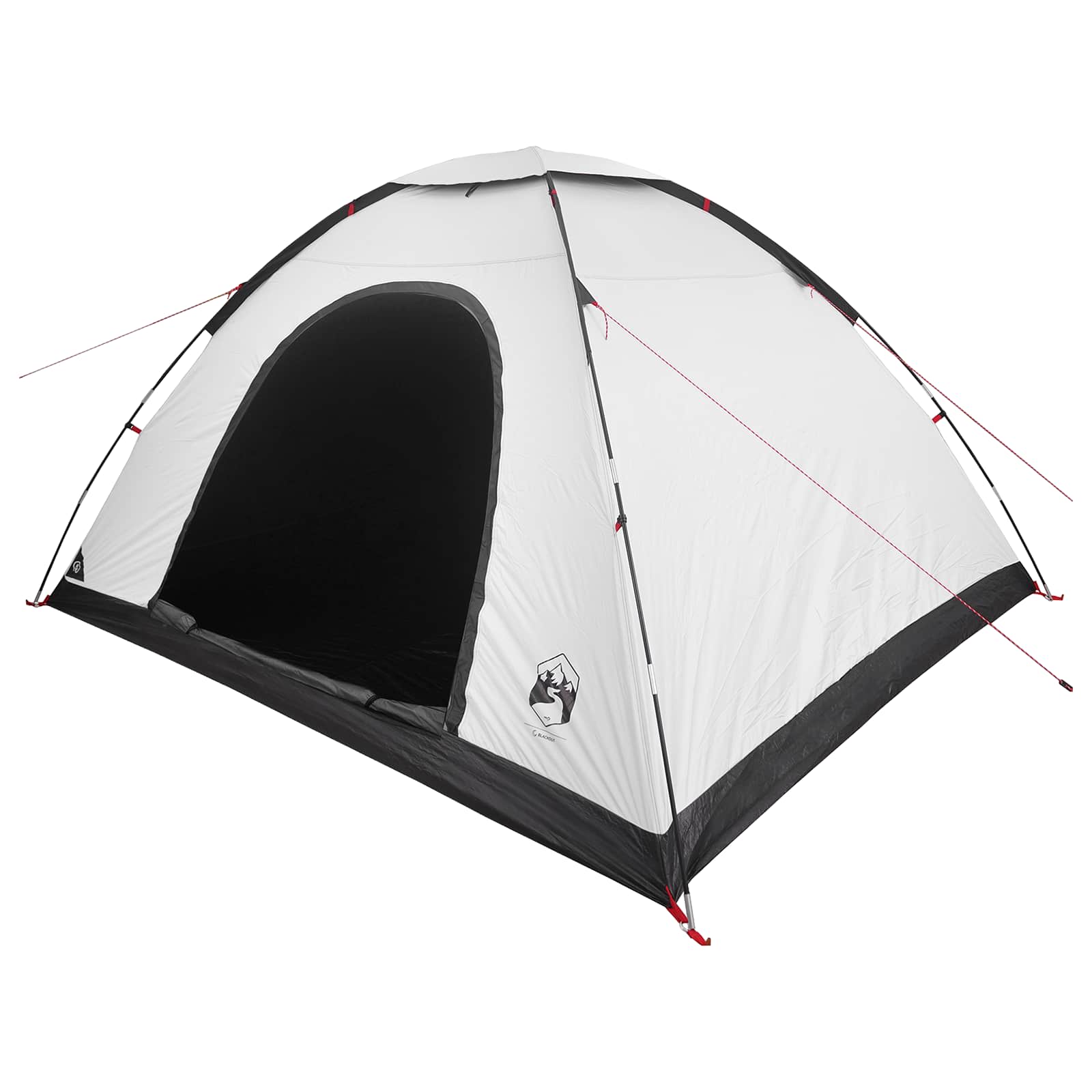 Kamperen tent met dak Wit Blackout 335 x 275 x 180 cm