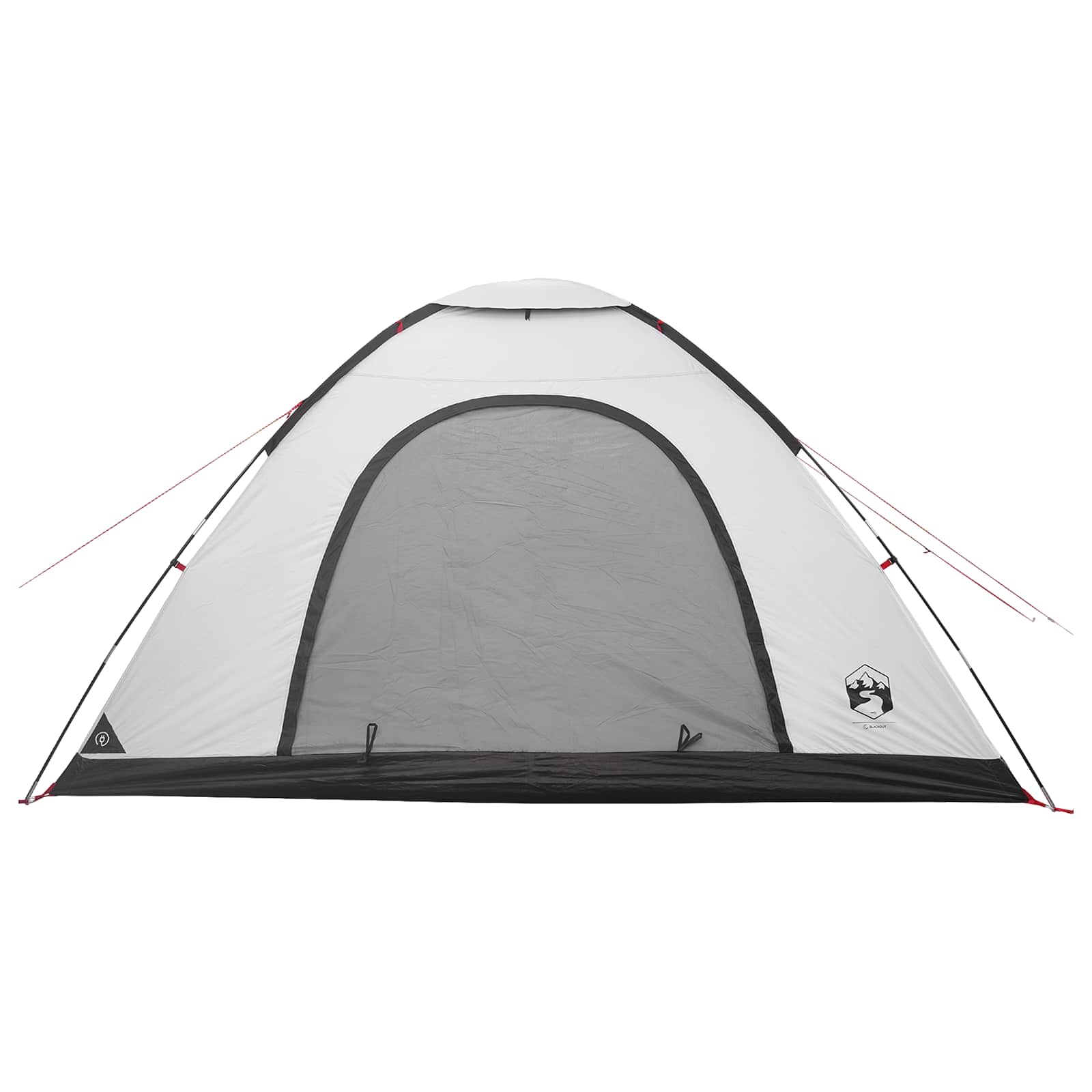 Kamperen tent met dak Wit Blackout 335 x 275 x 180 cm