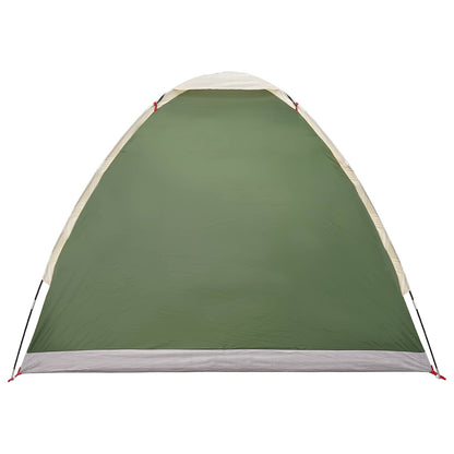 Kamperen tent met dak Groen 2-persoons Polyester en staal