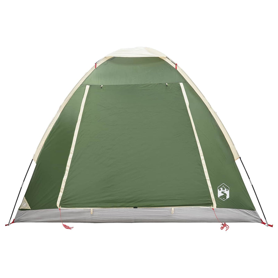 Kamperen tent met dak Groen 2-persoons Polyester en staal