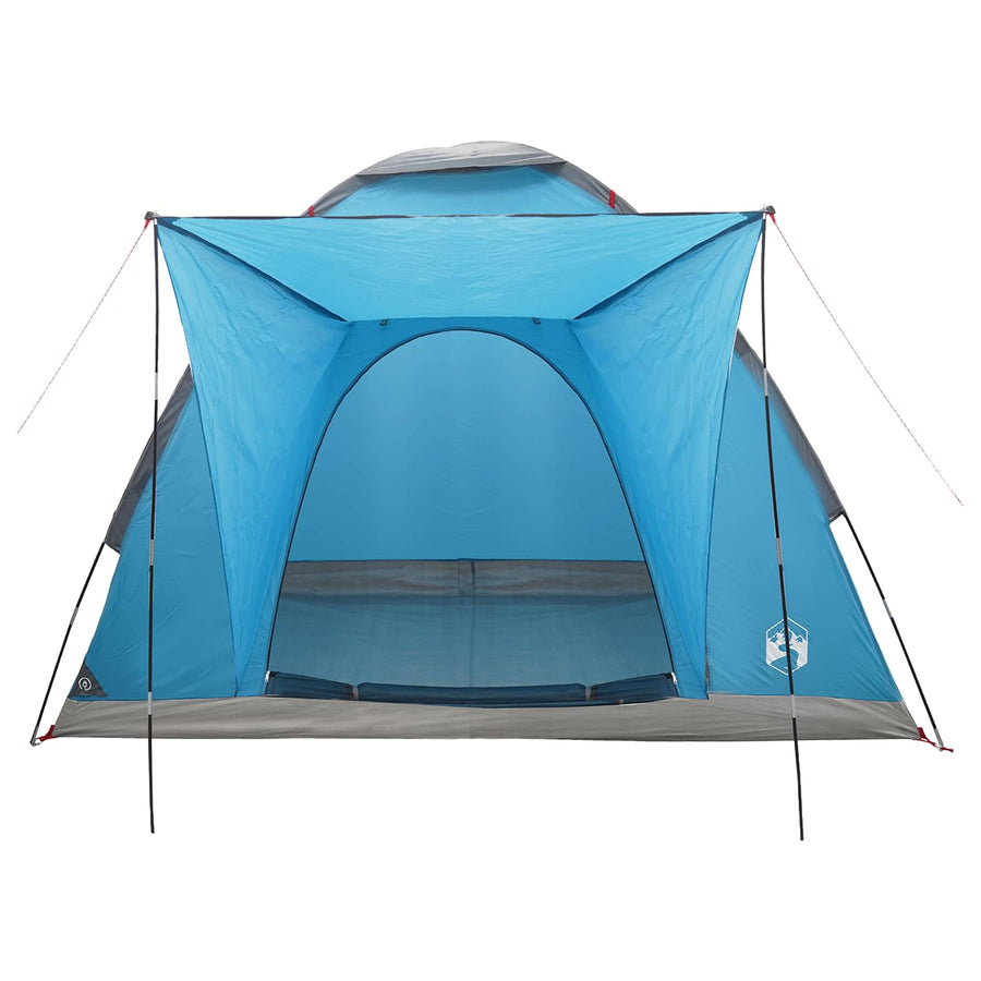 Kamperen tent met dak Blauw 2-persoons Polyester en staal