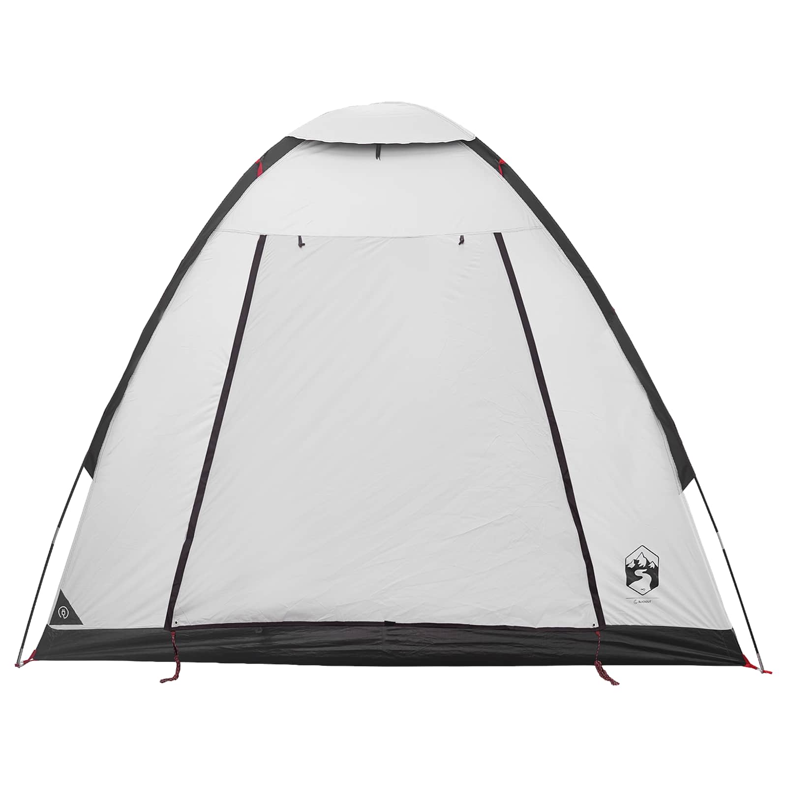Kamperen tent met dak Wit Blackout 190 x 140 x 105 cm