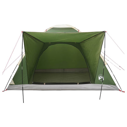Kamperen tent met dak Groen 4-persoons Polyester en staal