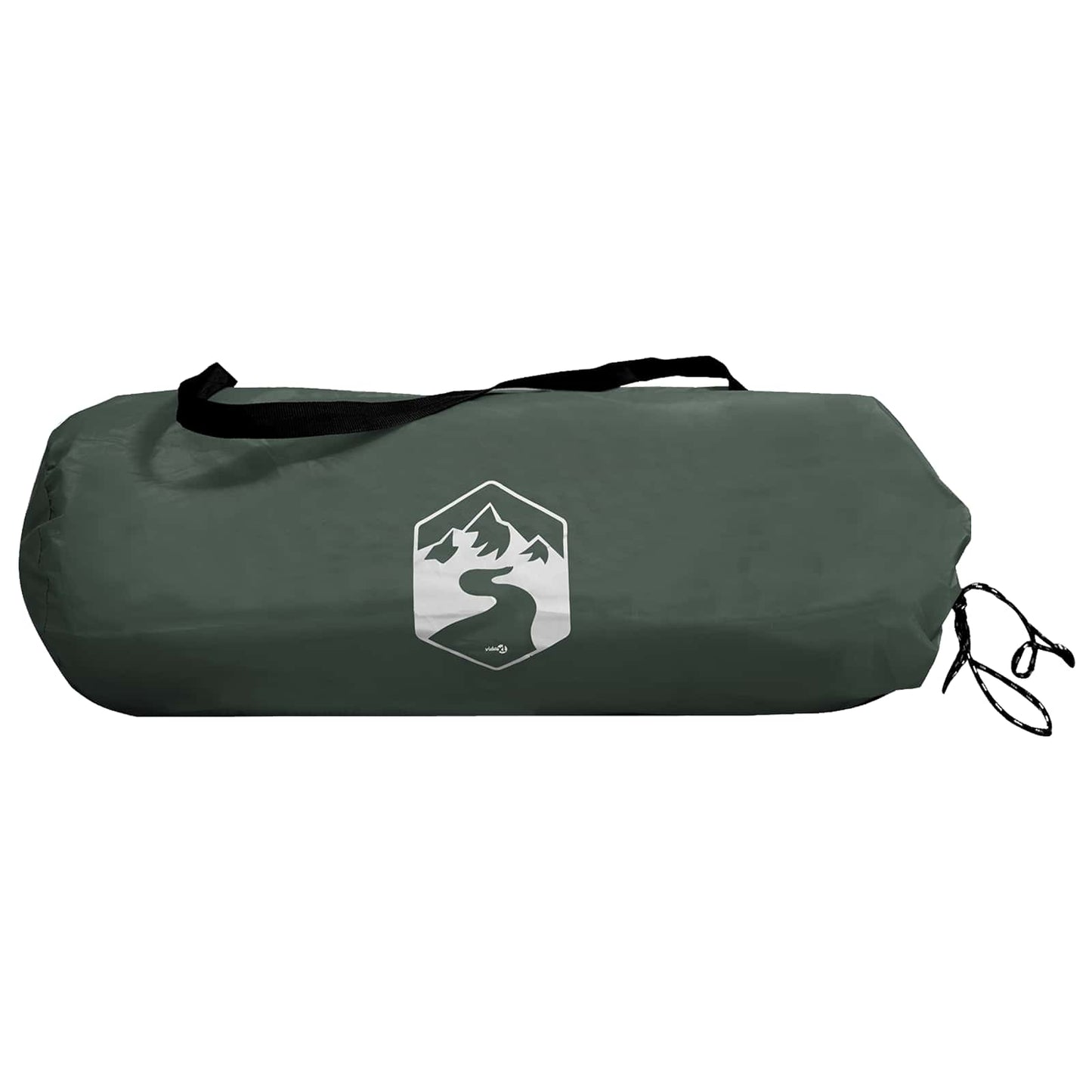 Kamperen tent Legergroen 275 x 215 x 125 cm Polyester en staal