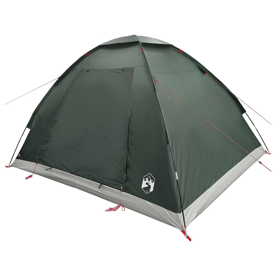 Kamperen tent Legergroen 275 x 215 x 125 cm Polyester en staal