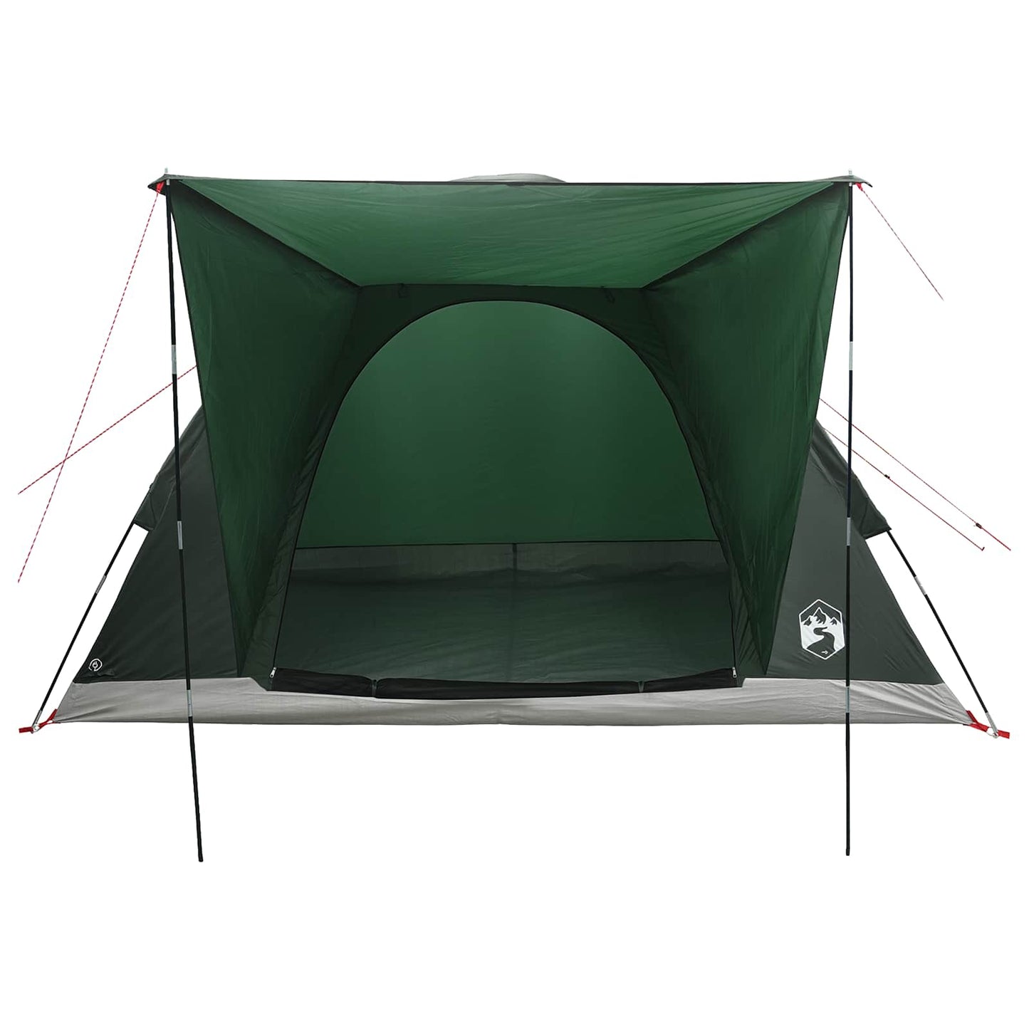 Kamperen tent Legergroen 275 x 215 x 125 cm Polyester en staal